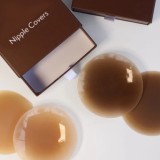 Women invisible breast pads with invisible nipple covers