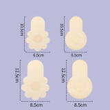 Women Disposable Lifting Breast Patches Anti-Nipple Showing Invisible Seamless Non-woven Fabric Nipple Covers