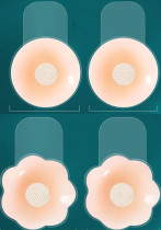 Women Invisible Seamless Silicone Nipple Covers Lifting Breast Patches Women Invisible Seamless Silicone Nipple Covers Lifting Breast Patches
