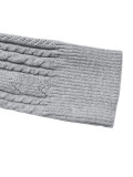 Women Autumn/Winter Grey Knitting Dress