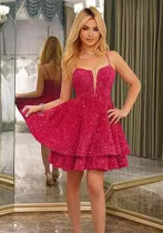 Women Sequined Prom Cocktail Party Dress（Processing time need 3-6 days）