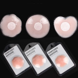 Women Floral Non-woven Nipple Covers Silicone Breast Covers Invisible Lace Sexy Nipple Covers