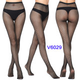 Women's High Stretch Jacquard Fishnet Spider Web Pattern Tights Stocks