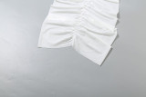 Women's Autumn Winter Sexy Off Shoulder Mesh Patchwork See-Through Skirt Set