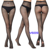Women's High Stretch Jacquard Fishnet Spider Web Pattern Tights Stocks