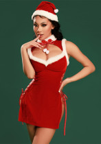 Christmas Women Cosplay Role-Play Christmas Lingerie Dress Christmas Women Cosplay Role-Play Christmas Lingerie Dress