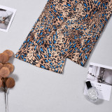 Women's Printed Trendy Stretch Bell Bottom Tapered Pants