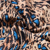 Women's Printed Trendy Stretch Bell Bottom Tapered Pants