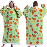 Men's Autumn & Winter Hooded Blanket Thermal Coat