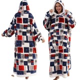 Men's Autumn & Winter Hooded Blanket Thermal Coat