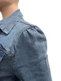 Autumn Women's Fashion Sexy Stretch Multi-Pocket Washed Denim Casual Pants Set