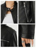 Winter Women's Slim Fit Leather Jacket