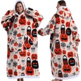 Men's Autumn & Winter Hooded Blanket Thermal Coat