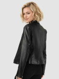 Winter Women's Slim Fit Leather Jacket