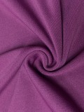Plus Size Women's Fashion Bat Sleeves Half Zip Elegant Dress
