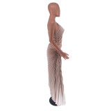 Women Sexy One-Shoulder Ruched Dress