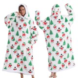 Men's Autumn & Winter Hooded Blanket Thermal Coat