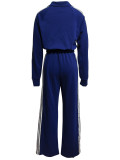 Autumn Women's Casual Tracksuit Sport Home Wear Two-Piece Pants Set