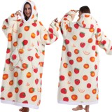 Men's Autumn & Winter Hooded Blanket Thermal Coat
