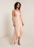 Women Sexy One-Shoulder Ruched Dress