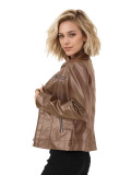 Winter Women's Slim Fit Leather Jacket