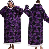 Men's Autumn & Winter Hooded Blanket Thermal Coat