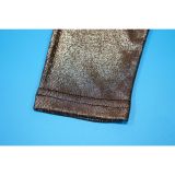 Women's Sexy Off Shoulder Slim Fit Long Sleeve Glossy Long Dress