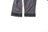 Autumn Winter Women's Fashion Long Sleeve Solid Color Patchwork Bodysuit Top and Pants Set