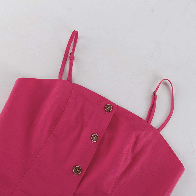 Women Sleeveless Camisole Top and Wide-Leg Pants Two-Piece Set