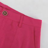 Women Sleeveless Camisole Top and Wide-Leg Pants Two-Piece Set