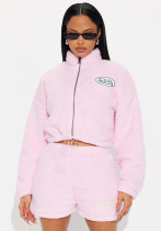 Women's Autumn Winter Outdoor Coral Velvet Homewear Pajama Set（Processing time need 3-6 days）