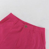 Women Sleeveless Camisole Top and Wide-Leg Pants Two-Piece Set