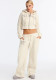 Women's Winter Casual Solid Color Fleece Hooded Two Piece Pants Set（Processing time need 3-6 days）