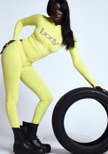 Women leopard print letter print hooded long-sleeved jacket top + printed trousers two-piece set