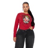 Women's Fashion Print Long Sleeve Top（Processing time need 3-6 days）