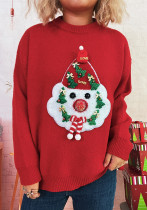 Women Christmas Cartoon Autumn/Winter Sweater