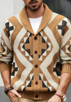 Men's Autumn/Winter Jacquard Knitting Sweater Men's Autumn/Winter Jacquard Knitting Sweater