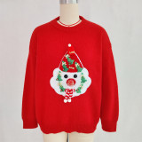 Women Christmas Cartoon Autumn/Winter Sweater