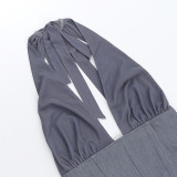 Women Spring Sexy Halter Neck Top