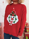 Women Christmas Cartoon Autumn/Winter Sweater