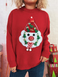 Women Christmas Cartoon Autumn/Winter Sweater
