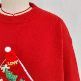 Women Christmas Cartoon Autumn/Winter Sweater