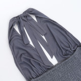 Women Spring Sexy Halter Neck Top