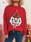 Women Christmas Cartoon Autumn/Winter Sweater