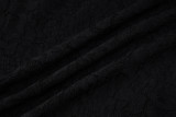 Women's Autumn Sexy Lace Cutout Tight Fitting Bodycon Dress