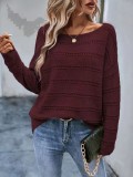 Plus Size Women Knitting Sweater
