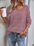 Plus Size Women Knitting Sweater