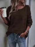 Plus Size Women Knitting Sweater