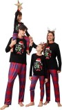 Family Autumn Winter Christmas Homewear Cotton Matching Pajamas Set