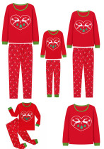 Family Christmas Homewear Deer Print Long Sleeve Pajamas Set Family Christmas Homewear Deer Print Long Sleeve Pajamas Set
